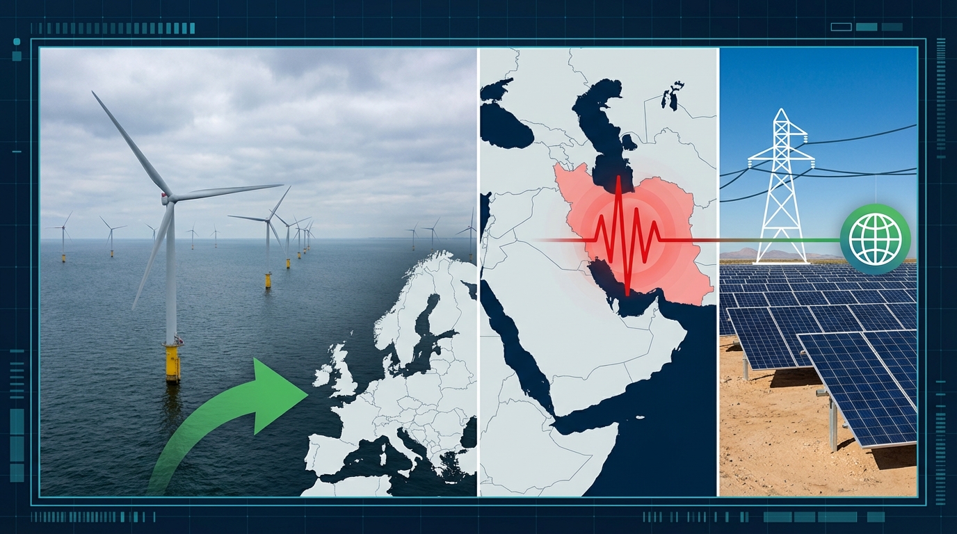 Crisis en Irán acelera transición renovable en UE y genera oportunidades energéticas para México