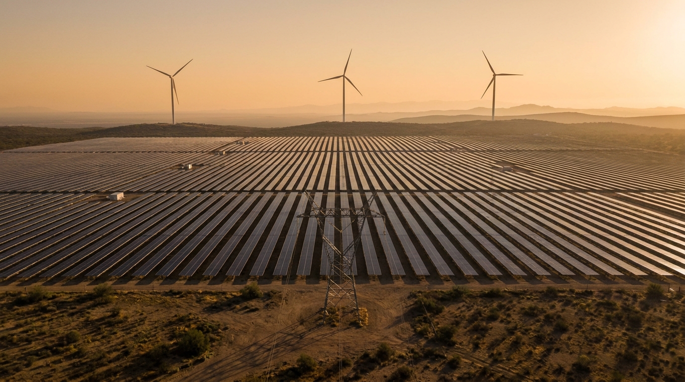 Sheinbaum proyecta 38% de generación renovable y suma 32 mil MW al sexenio