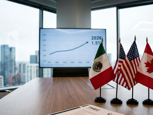 Expertos proyectan crecimiento del PIB mexicano de hasta 1.5% en 2026, con el TMEC como eje central