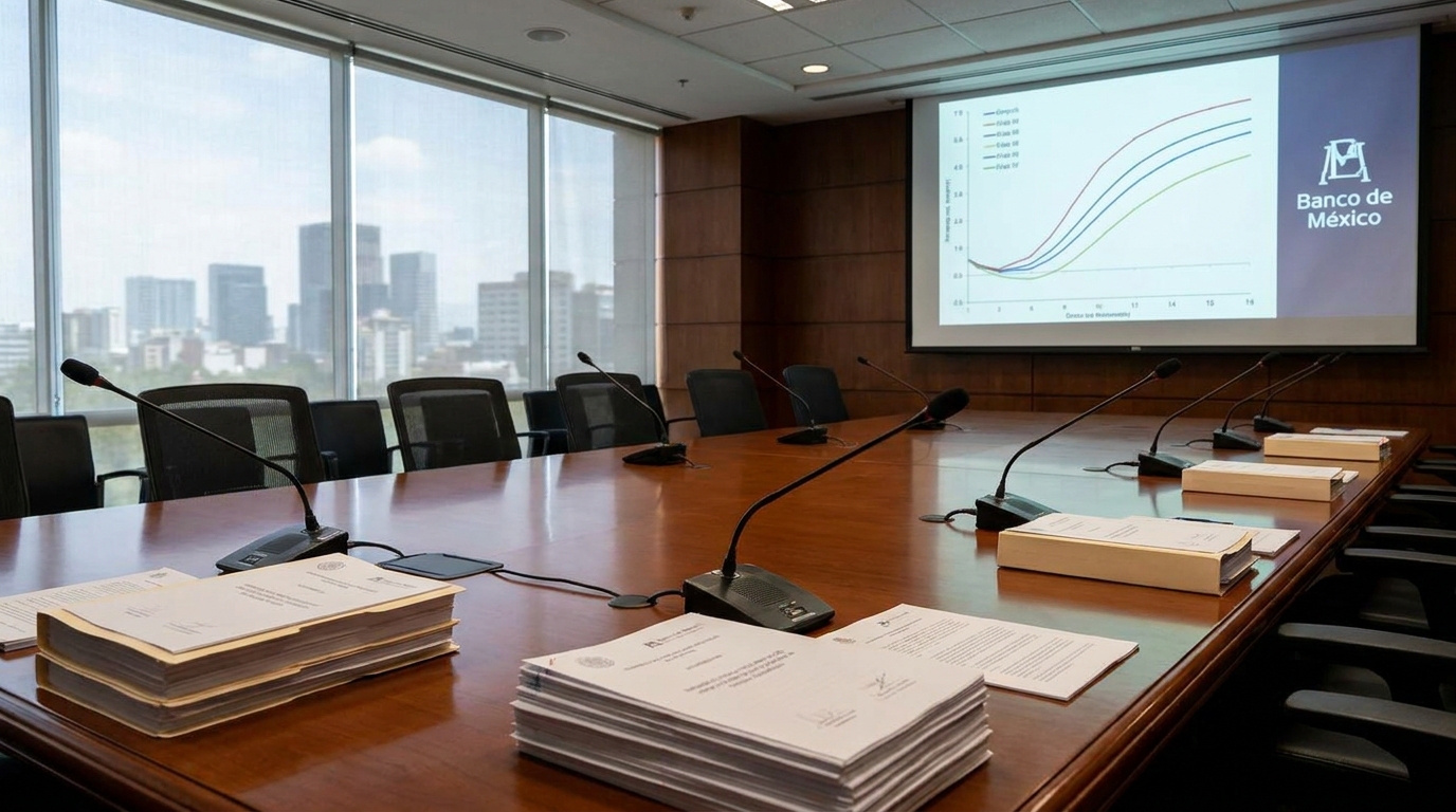 Banxico lidera agenda económica con decisión sobre tasas de interés