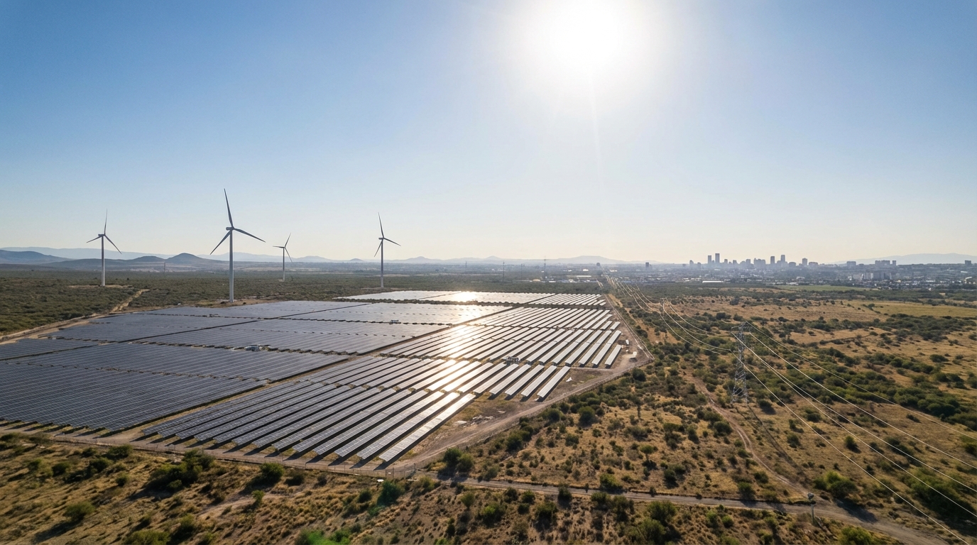SENER fija meta del 38% en energías renovables para la matriz energética mexicana