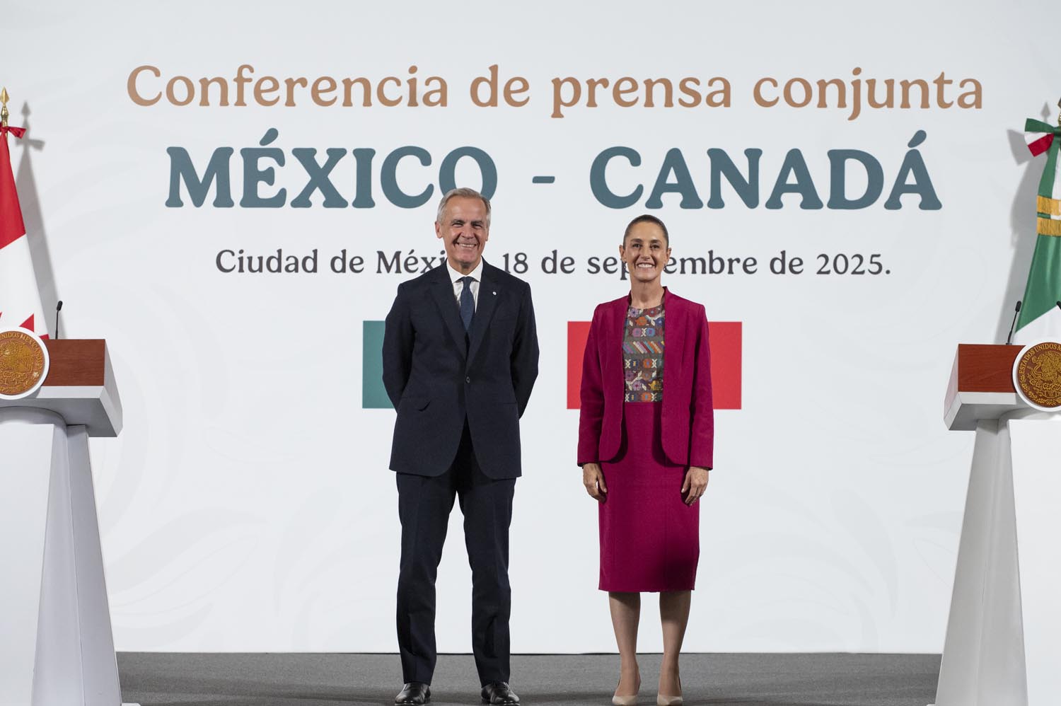 México y Canadá pactan fortalecer T-MEC ante revisión en 2026