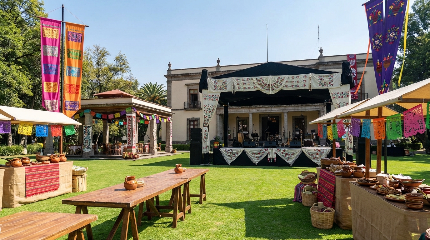 Guerrero en Los Pinos ofrece en 2026 conciertos, exposiciones y gastronomía estatal en el corazón de la CDMX