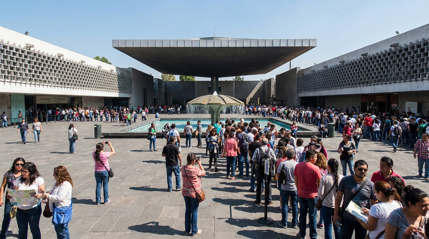 Museo Nacional de Antropología rompe récord histórico con más de 5 millones de visitantes en 2025