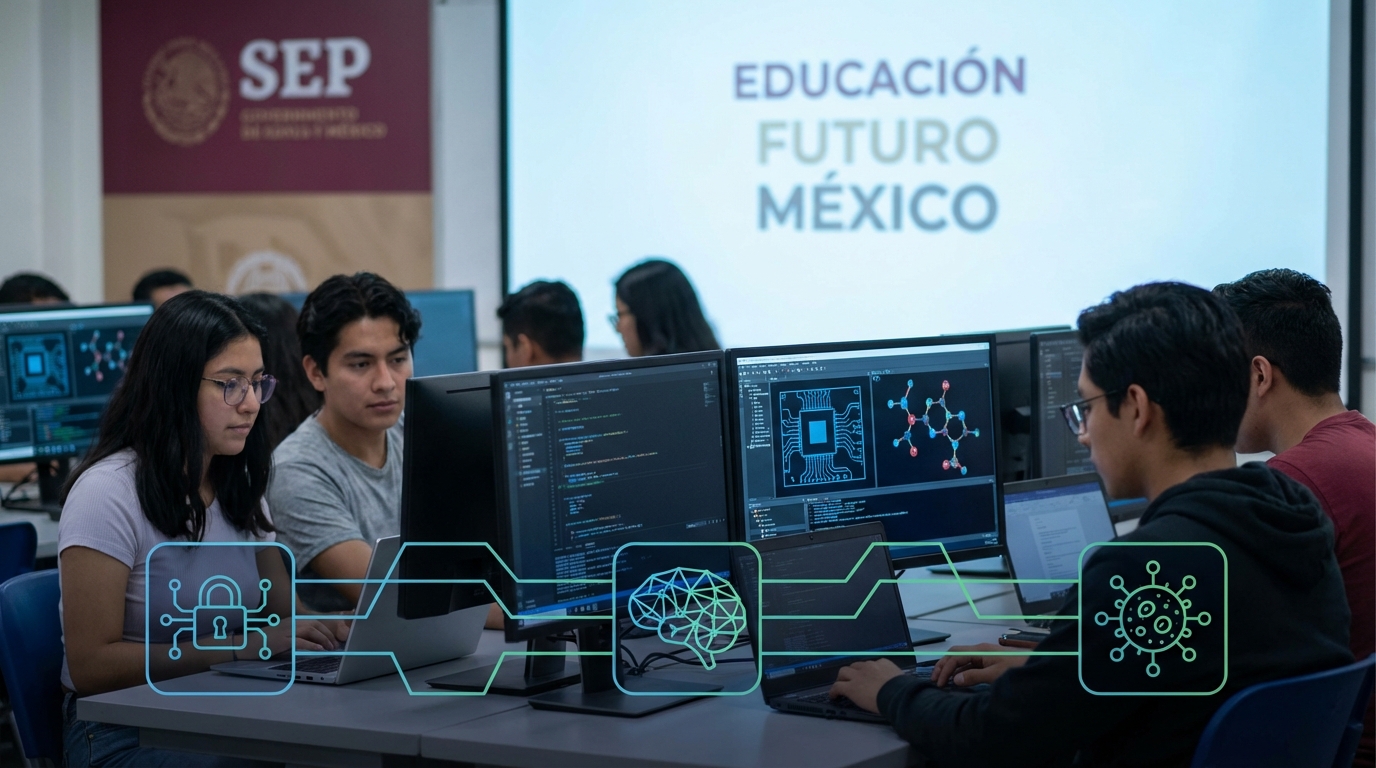 SEP impulsa carreras en ciberseguridad, IA y nanotecnología para potenciar el talento tecnológico mexicano