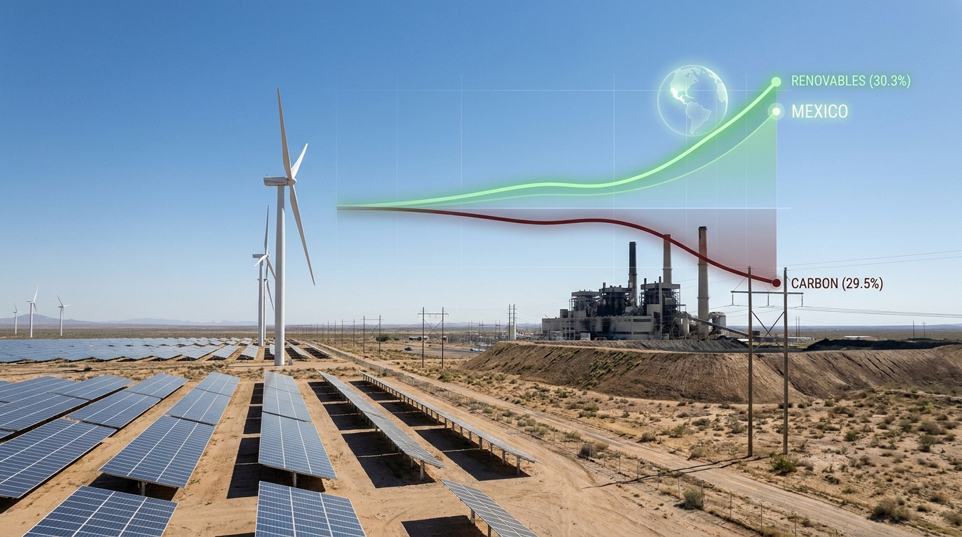 Renovables superan al carbón en generación global de electricidad por primera vez en un siglo