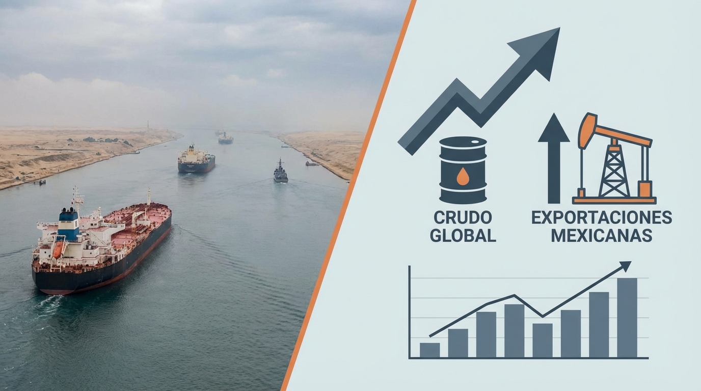 Tensiones en Estrecho de Ormuz disparan precios del petróleo y benefician exportaciones mexicanas