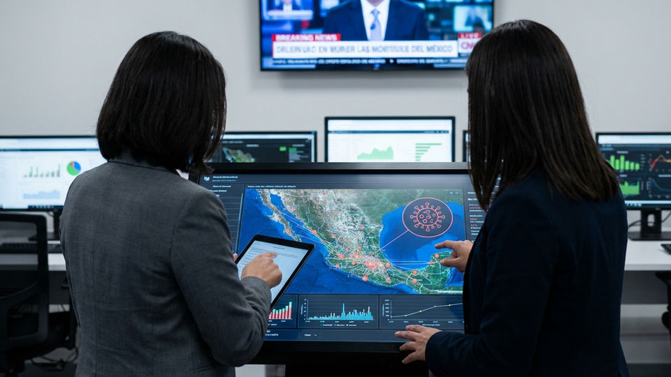 Autoridades sanitarias mexicanas analizan innovaciones digitales para fortalecer la detección temprana de brotes durante crisis sanitarias.