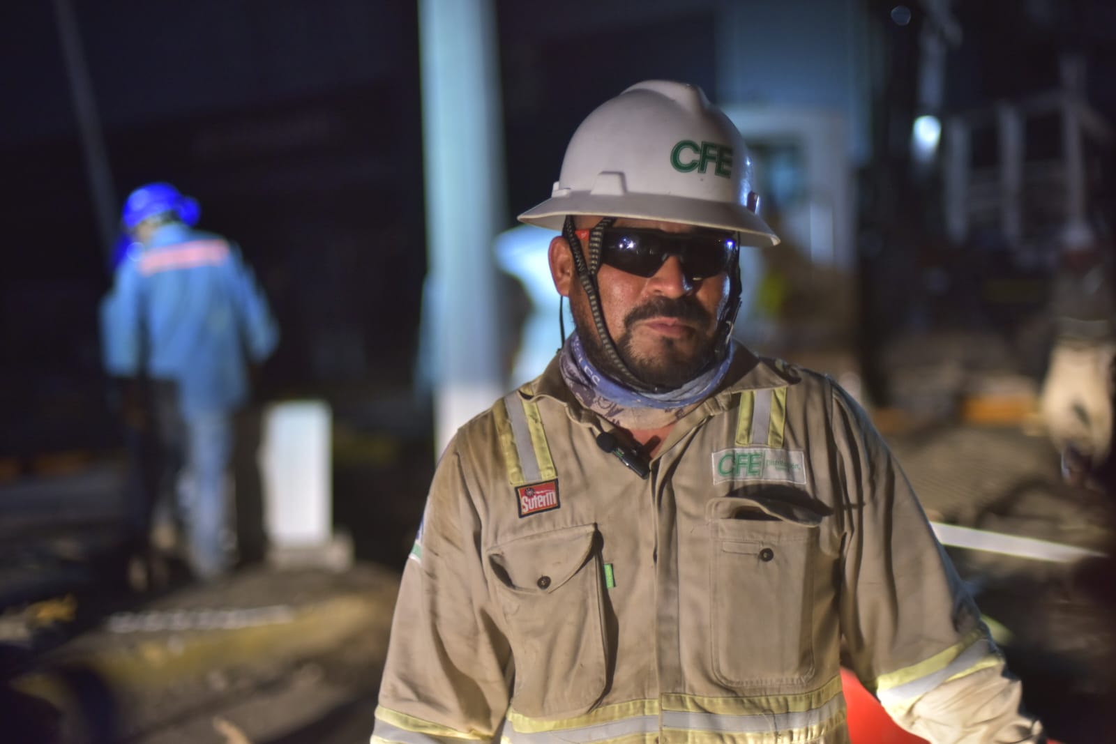 CFE restablece suministro eléctrico al 98.72% en zonas afectadas por lluvias