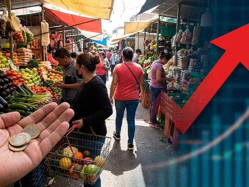 Inflación en México alcanza 3.8% anual en abril de 2026