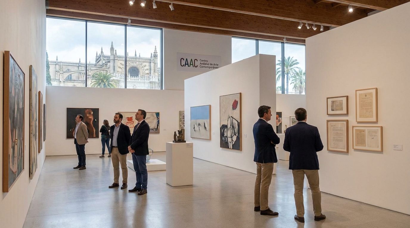 Centro Andaluz de Arte Contemporáneo en Sevilla enriquece su colección con donación de más de 200 obras de José Guirao Cabrera