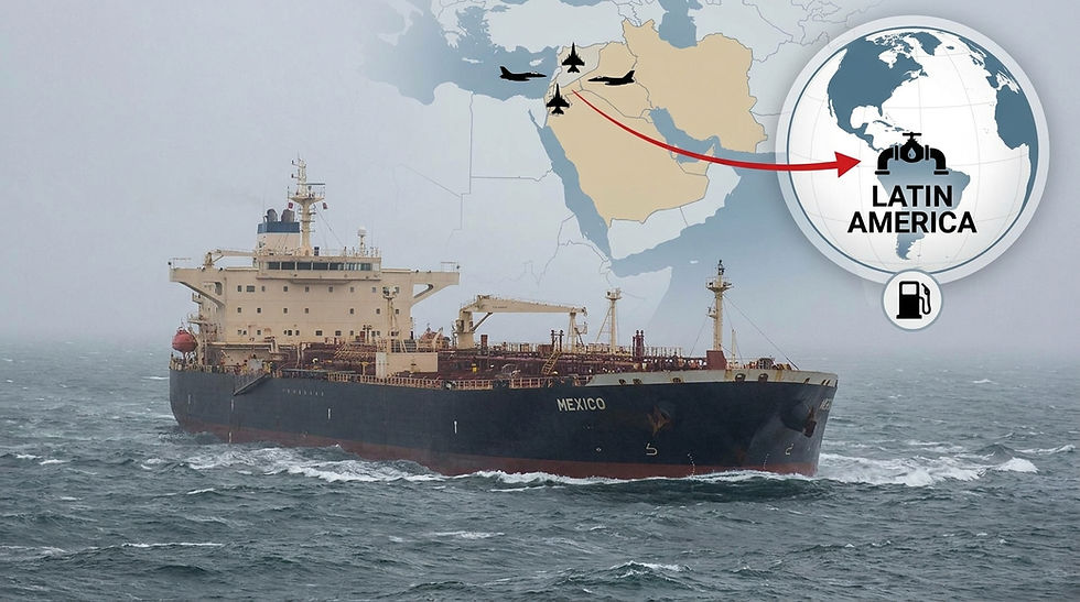 Escala conflicto armado entre Estados Unidos, Israel e Irán con potencial impacto en suministros energéticos a México