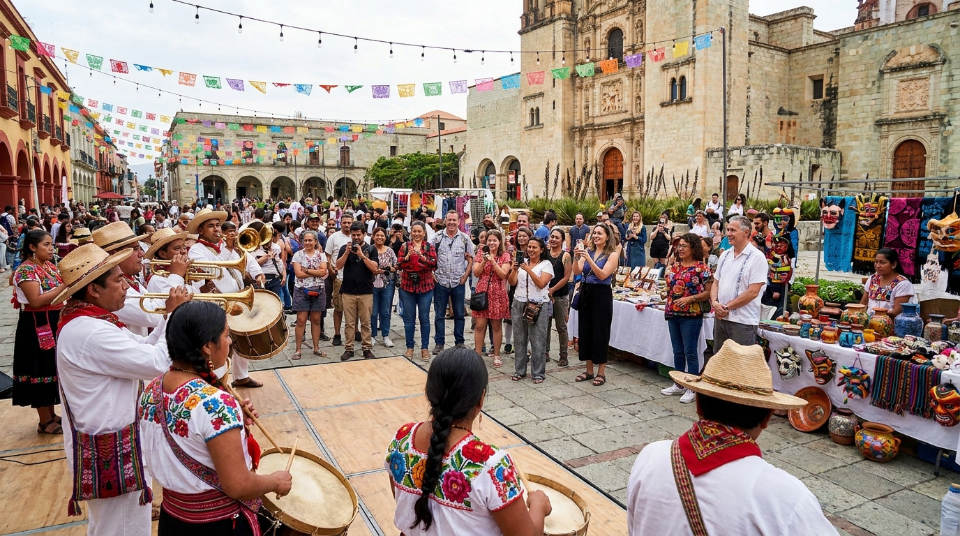Festival de Oaxaca impulsa la diversidad cultural con música y artes tradicionales