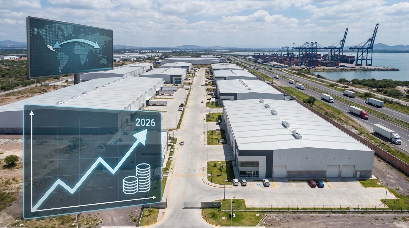 Nearshoring impulsará IED a récord histórico en México para diciembre de 2026