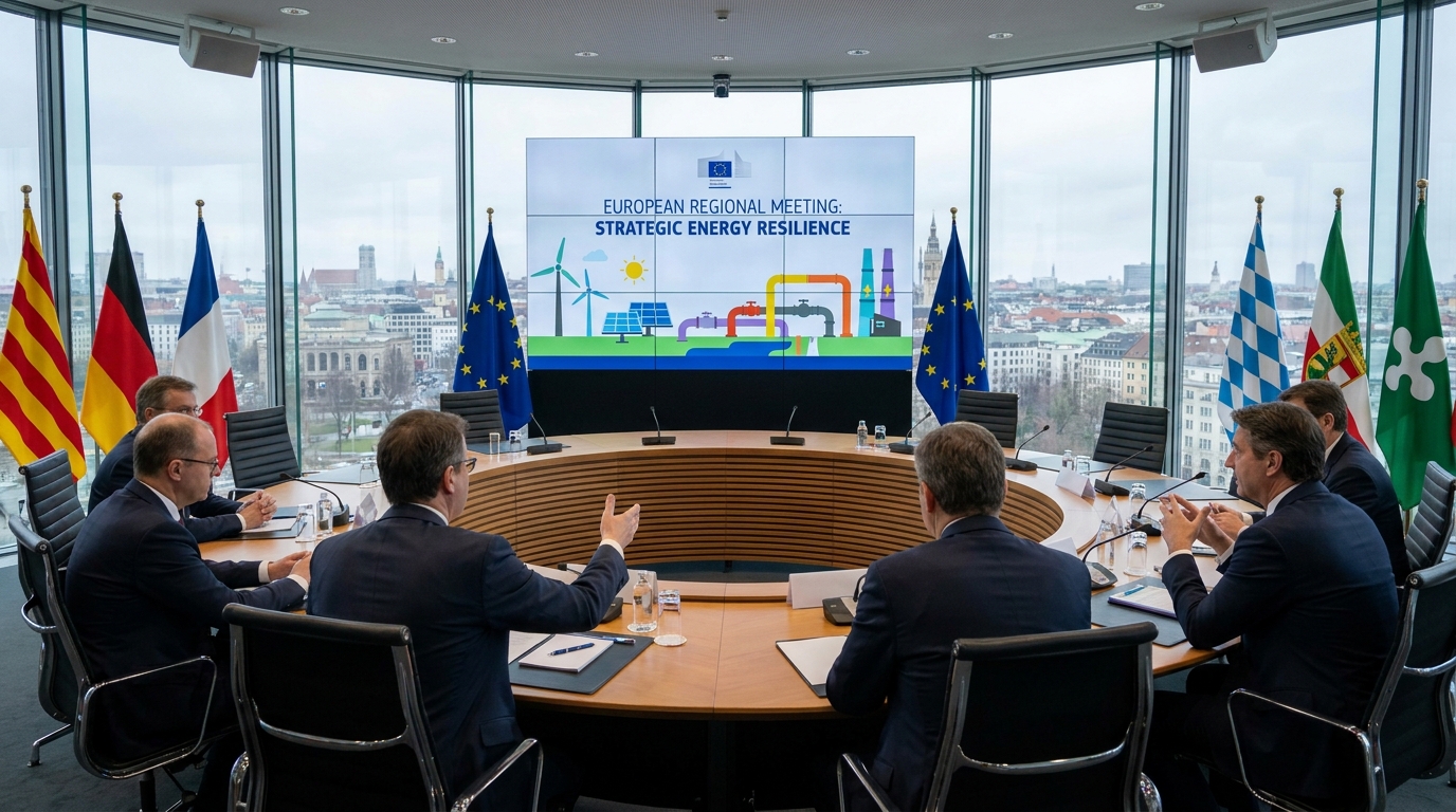 Líderes regionales de la UE urgen resiliencia energética a largo plazo ante crisis