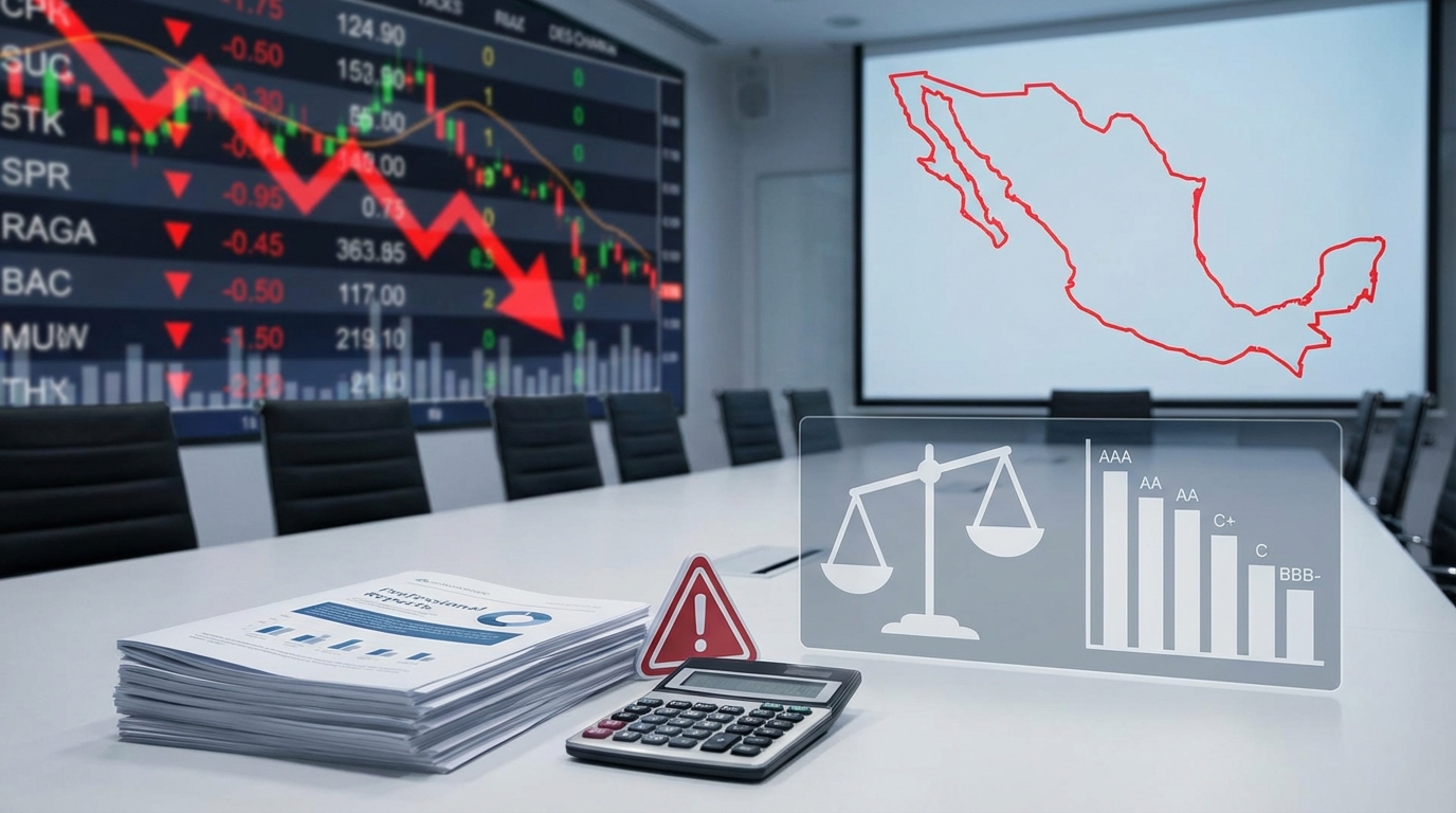 IMEF alerta por déficit fiscal y bajo crecimiento en México ante calificadoras