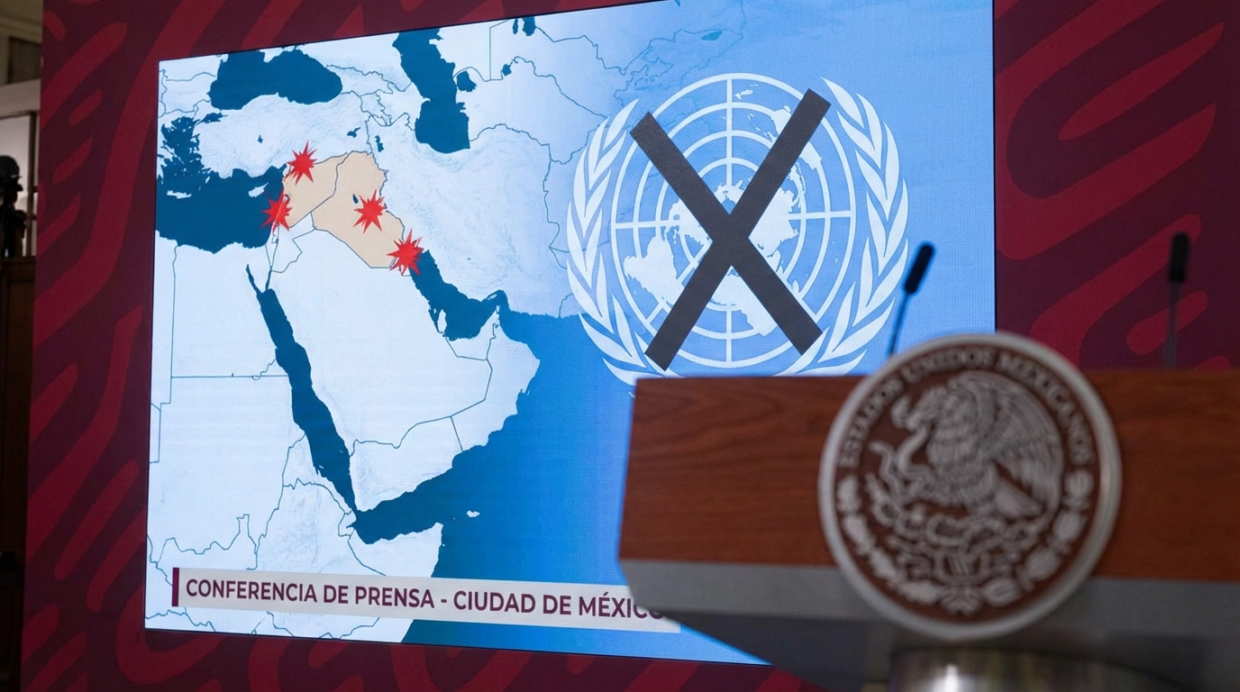 Sheinbaum condena escalada de conflicto en Oriente Próximo y critica inacción de la ONU