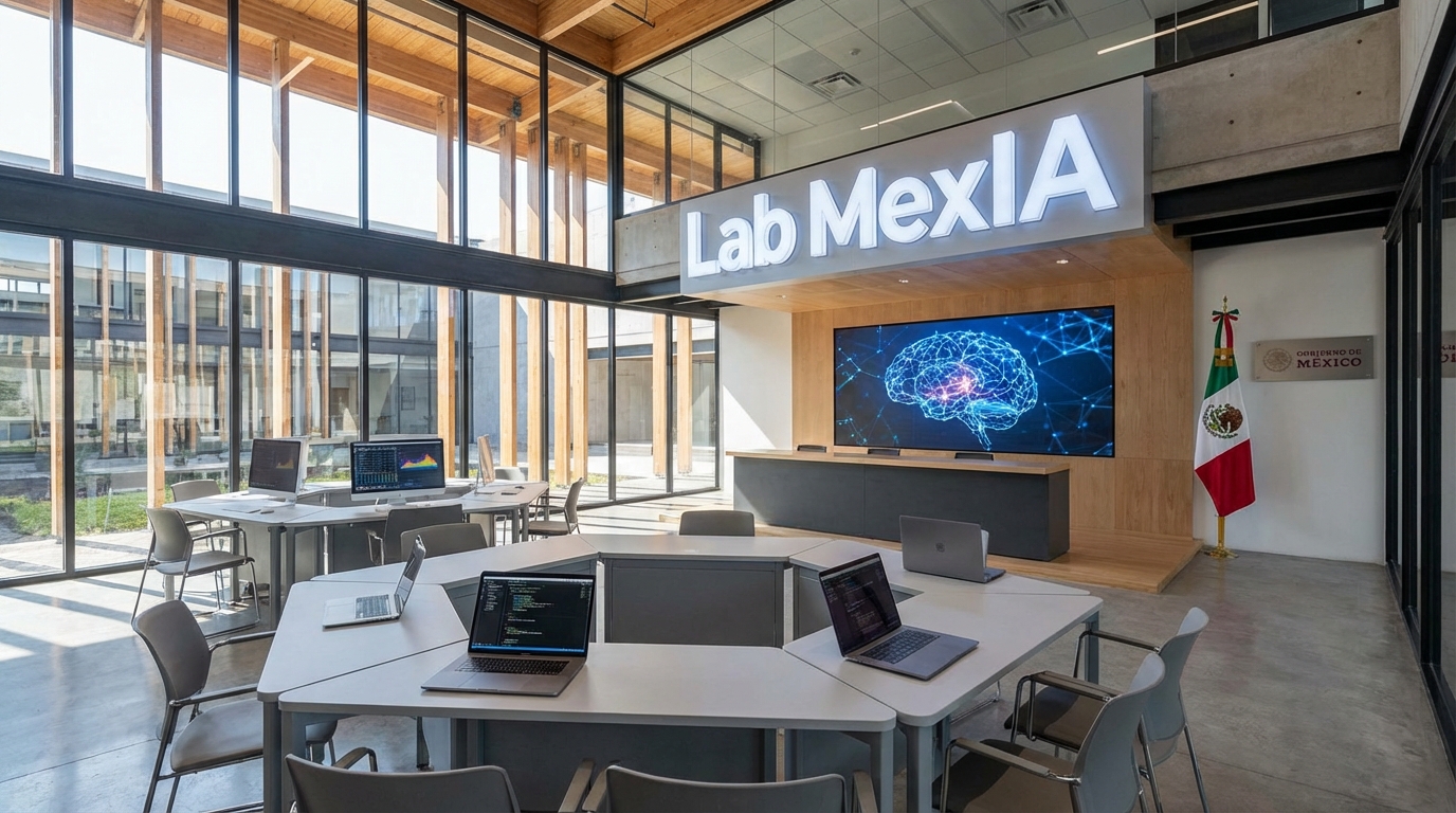 Gobierno de México inaugura Lab MexIA, centro público gratuito para capacitar en IA y tecnología