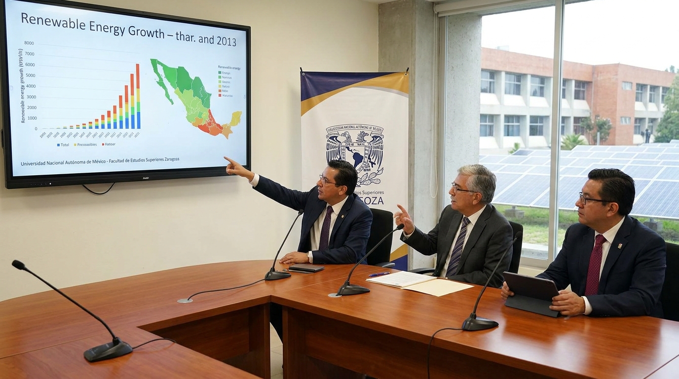 Expertos de la UNAM Zaragoza analizan retos de la transición energética en México