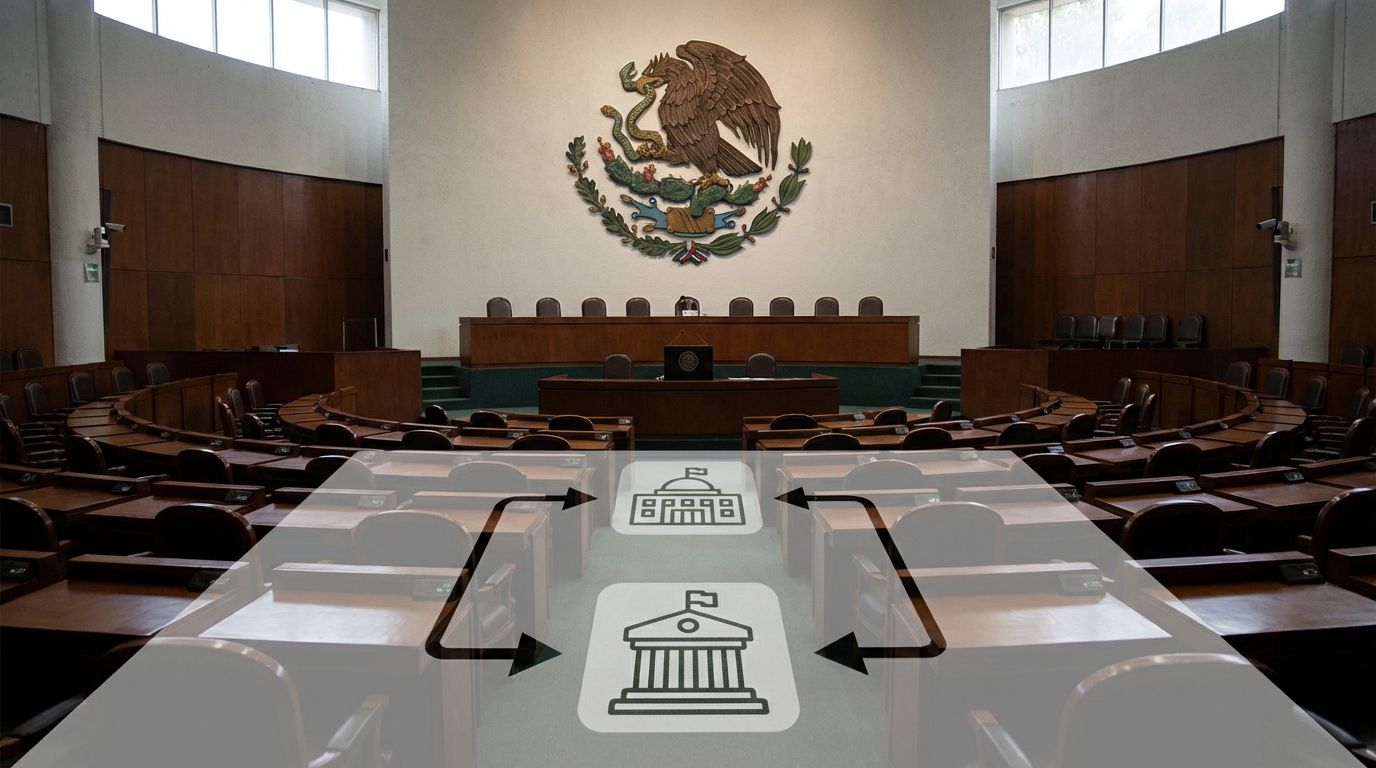 Congreso mexicano debate reforma constitucional para reestructurar Poder Ejecutivo y Legislativo