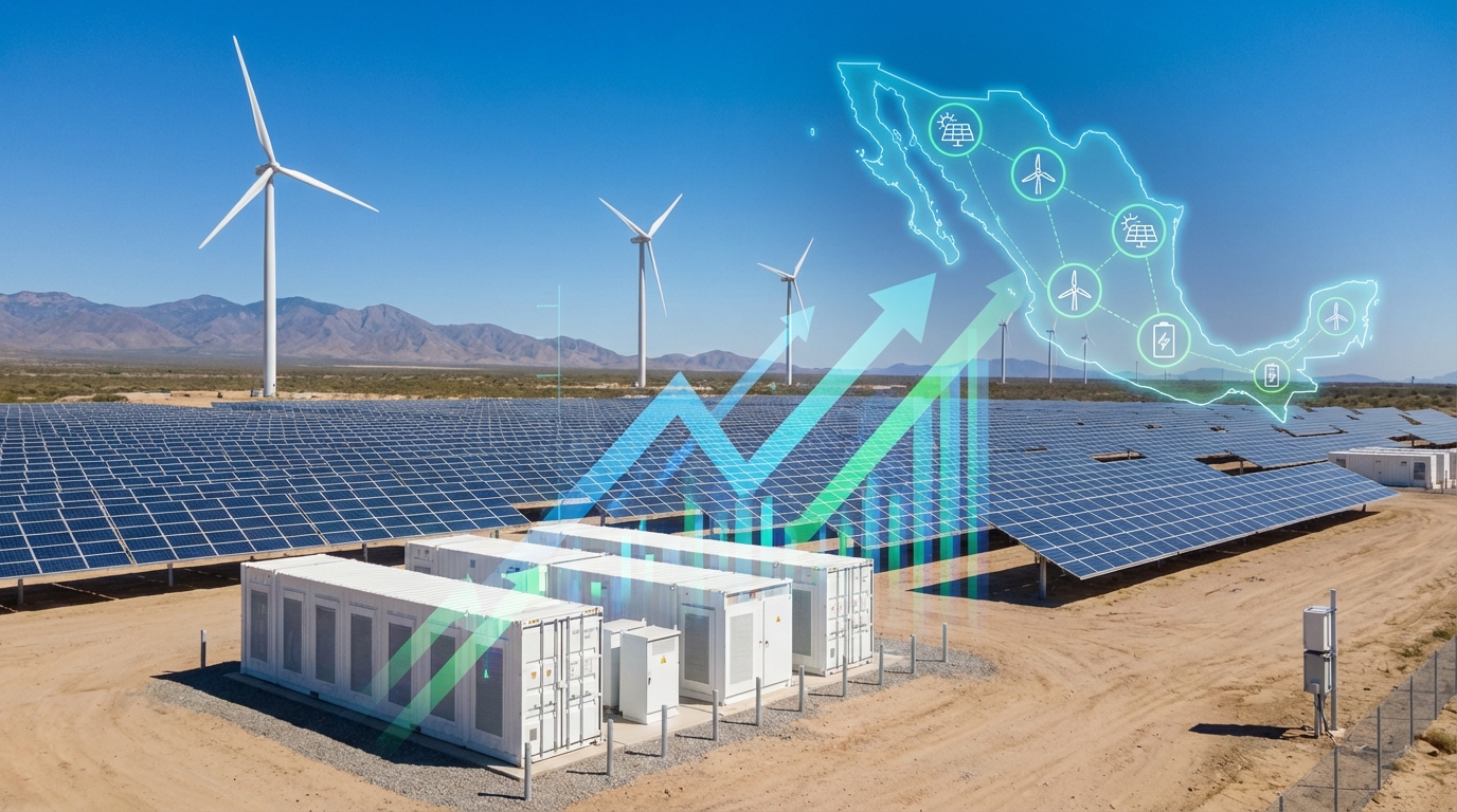 Tendencias globales en renovables aceleran la transición energética con potencial para México