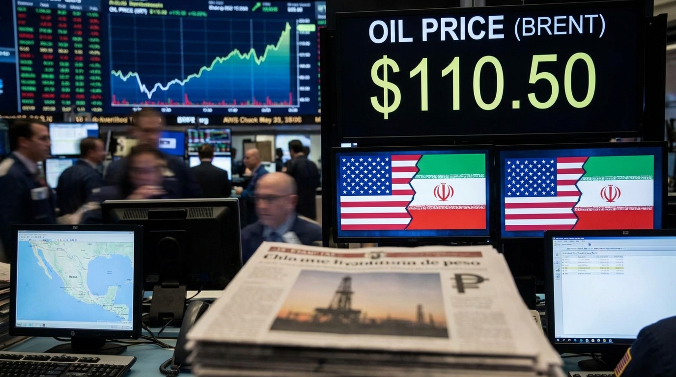 Petróleo supera los 110 dólares por ultimátum de Trump a Irán