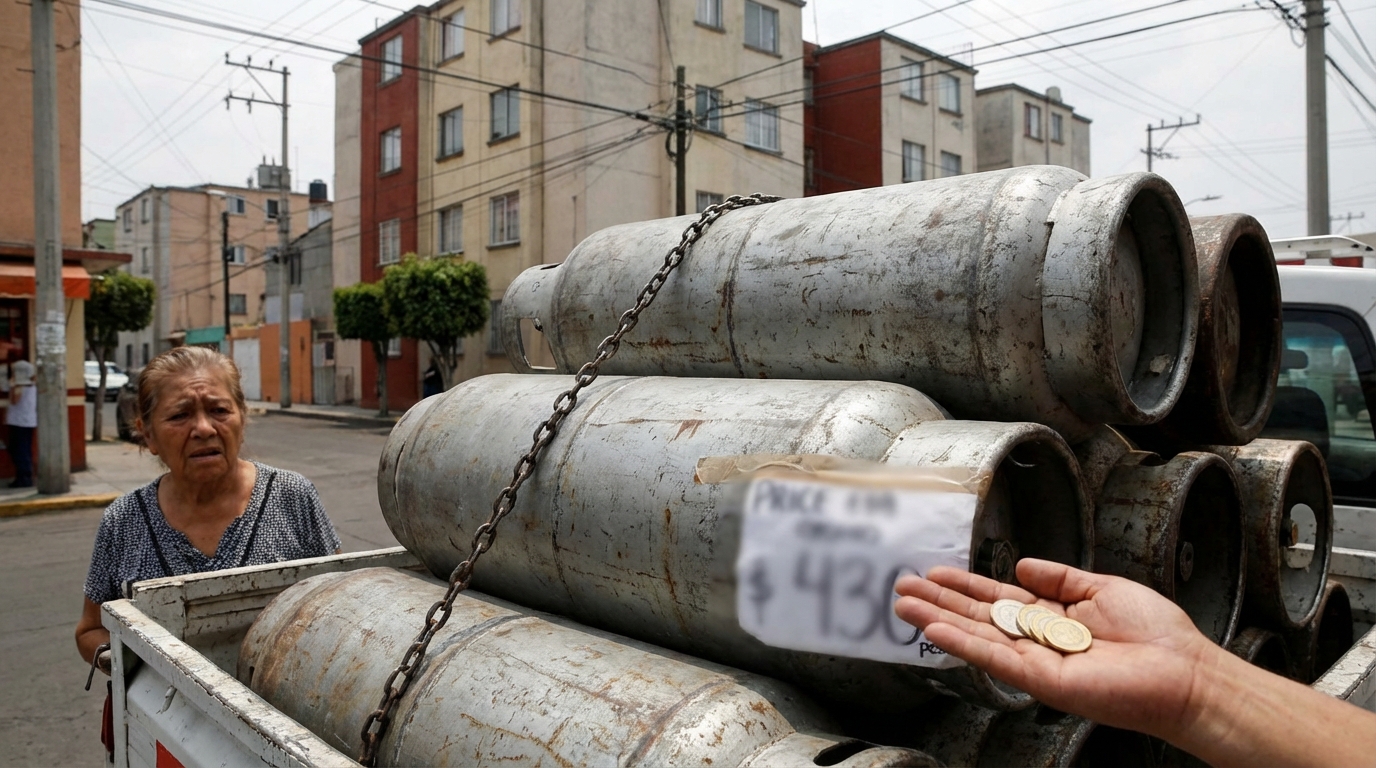 Precios del gas LP suben en México durante la semana del 22 al 28 de marzo de 2026