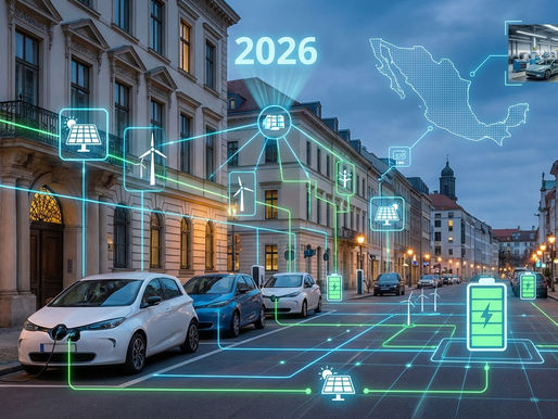 Europa acelera transición energética en 2026 con vehículos eléctricos como estabilizadores de red; México observa modelo para su sector automotriz.
