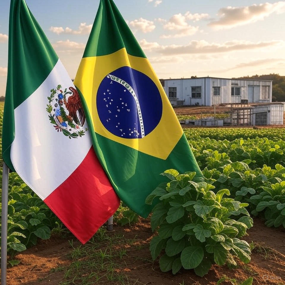 México y Brasil suscriben memorando de cooperación en ciencia y tecnología agroalimentaria