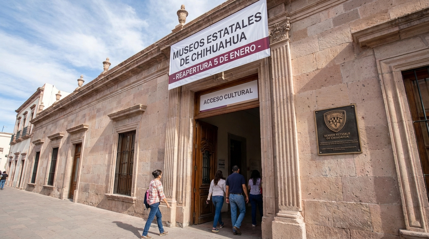Museos estatales de Chihuahua reanudan actividades el 5 de enero