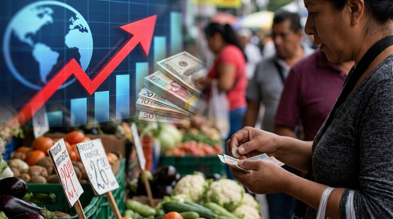 Inflación en México y el mundo acelera su tendencia alcista al 24 de marzo de 2026