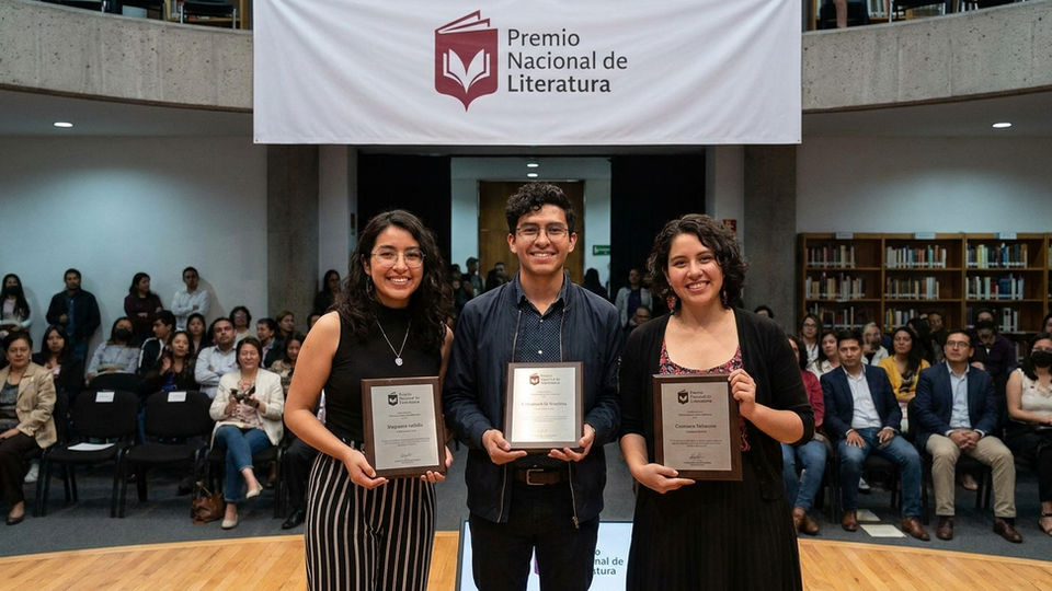 Ganadores del Premio Nacional de Literatura para Jóvenes se dan a conocer