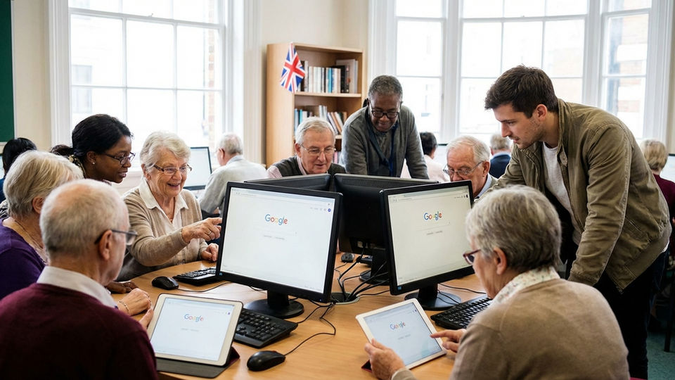 Más de un millón de individuos en el Reino Unido accedieron por primera vez a internet gracias al Plan de Acción de Inclusión Digital, impulsado hace un año.