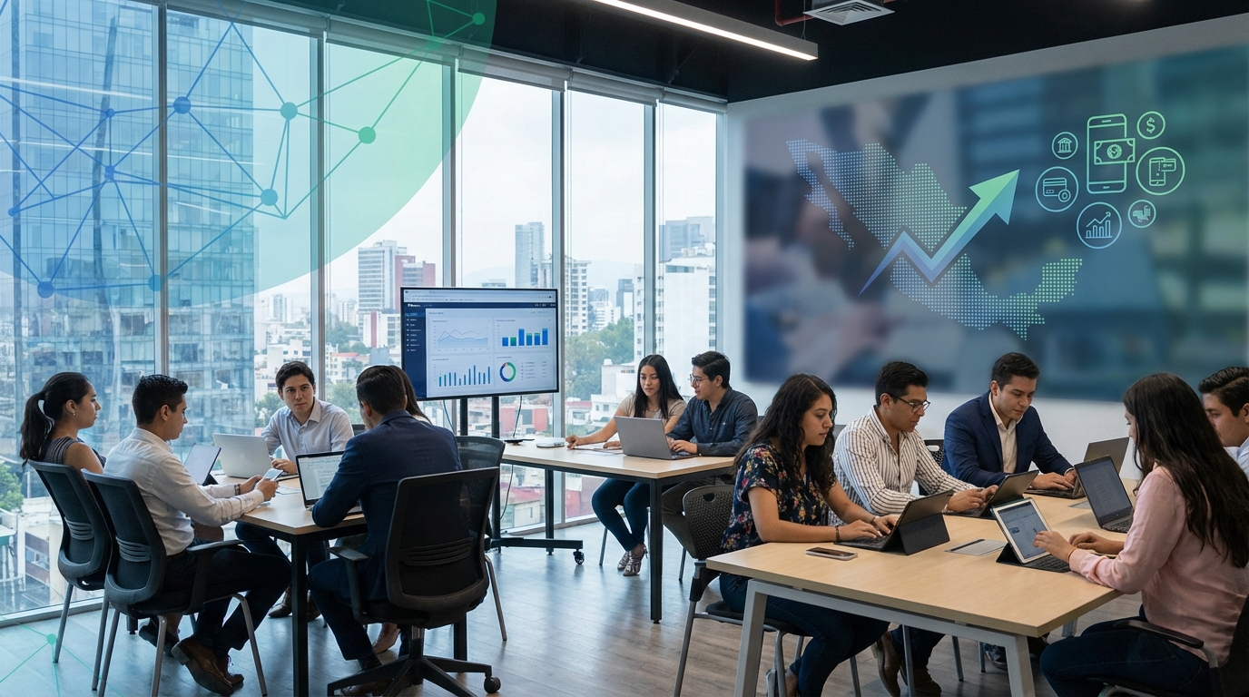 Sector fintech en México proyecta 18% de crecimiento para 2026 con 795 startups activas