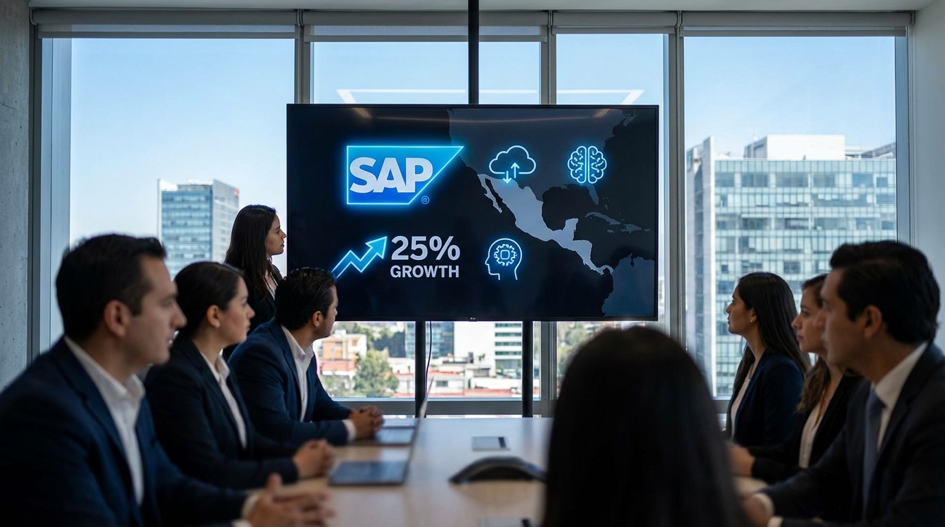 SAP acelera adopción de IA y cloud ERP en México y América Latina
