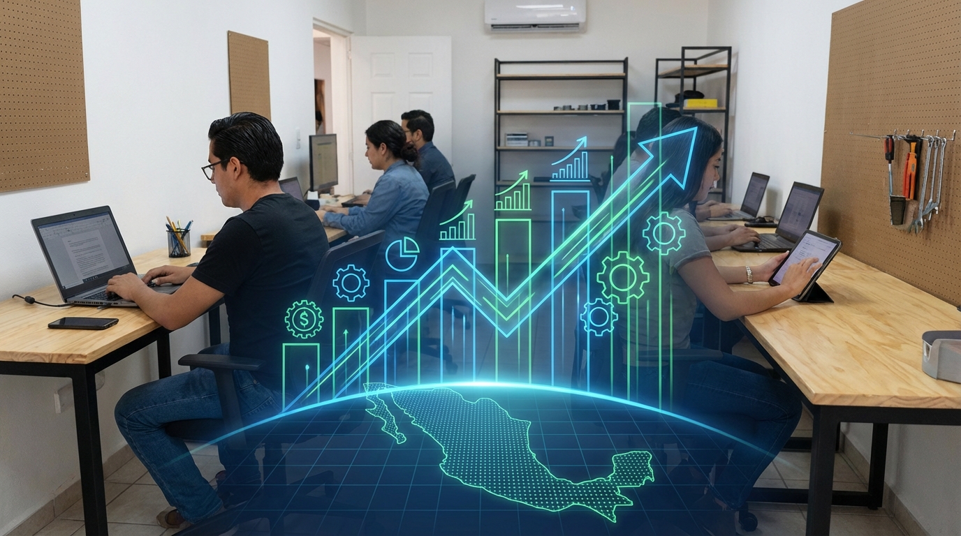 Inteligencia artificial posiciona a PyMEs mexicanas como protagonistas de la competitividad rumbo a 2026