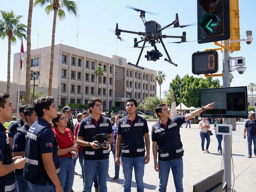Astiazarán celebra drones de vigilancia y semáforos inteligentes desarrollados por estudiantes del ITH para Hermosillo