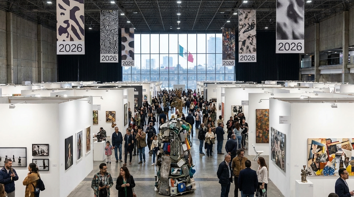 Bada México 2026 congrega a más de 200 artistas en Feria de Arte de la capital