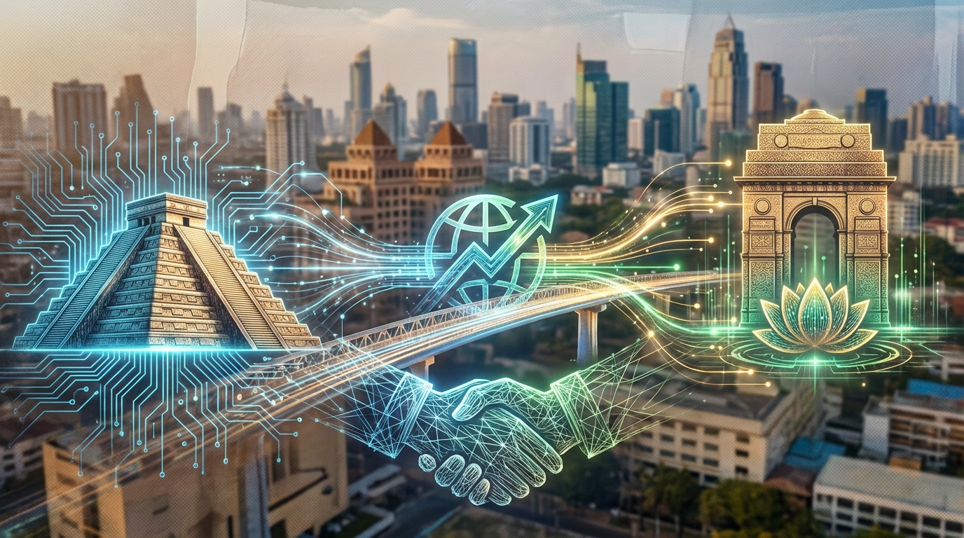 México atrae inversión tecnológica de India para impulsar su desarrollo digital