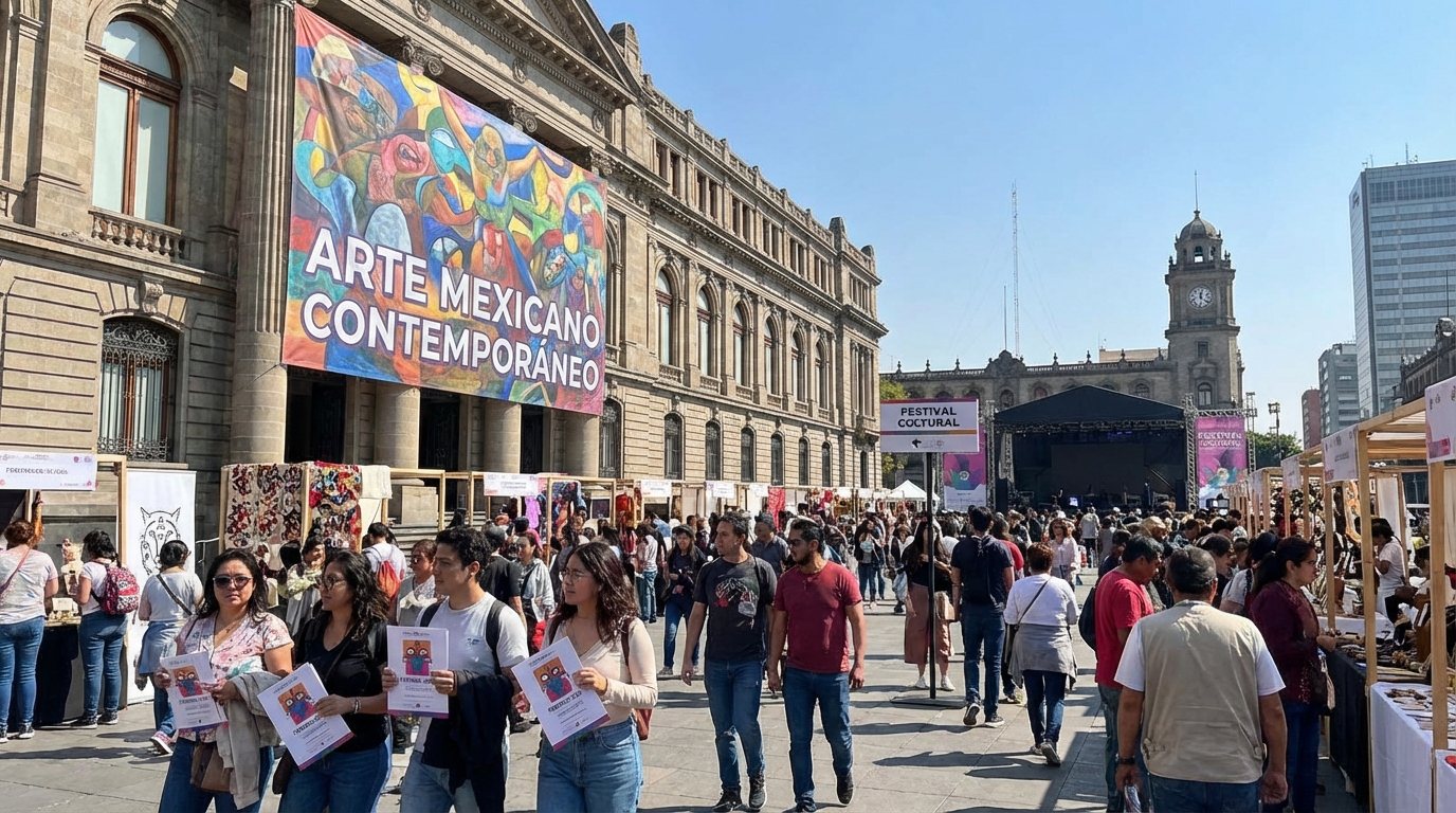 CDMX impulsa oferta cultural con exposiciones y festivales en febrero de 2026