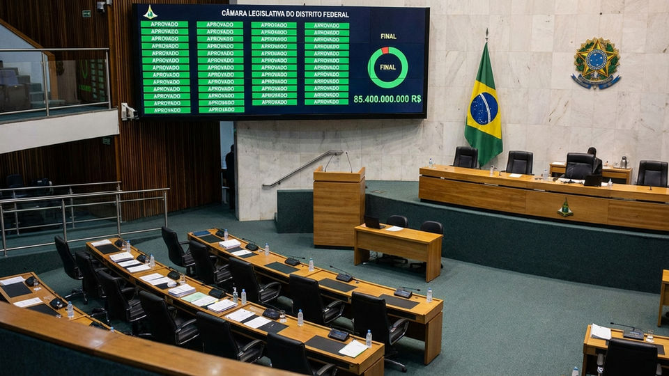 Cámara Legislativa de Brasilia aprueba presupuesto 2025 para el Distrito Federal por 85 mil 400 millones de reales