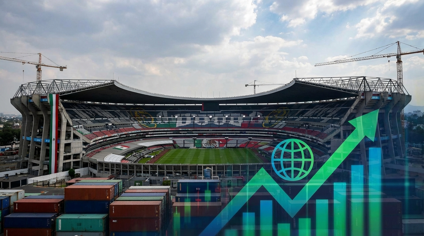 Cepal estima crecimiento del PIB mexicano en 2026, año del Mundial de Fútbol