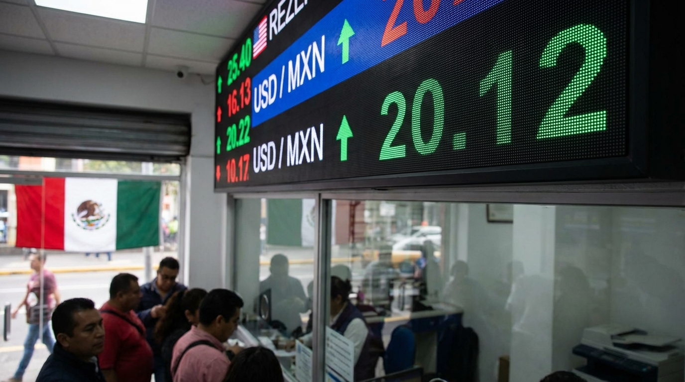 El dólar cierra con ligera alza frente al peso mexicano el 30 de enero de 2026