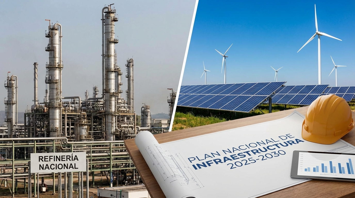 Gobierno prioriza energía en Plan Nacional de Infraestructura 2025-2030