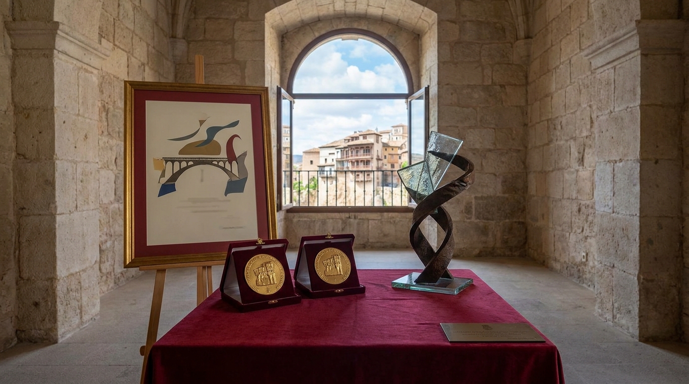 Diputación de Cuenca otorga Medallas de Oro por 25 años del arte abstracto “Ser Cuenca”