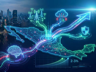 Cuatro tendencias tecnológicas impulsarán la transformación digital de México hacia 2026