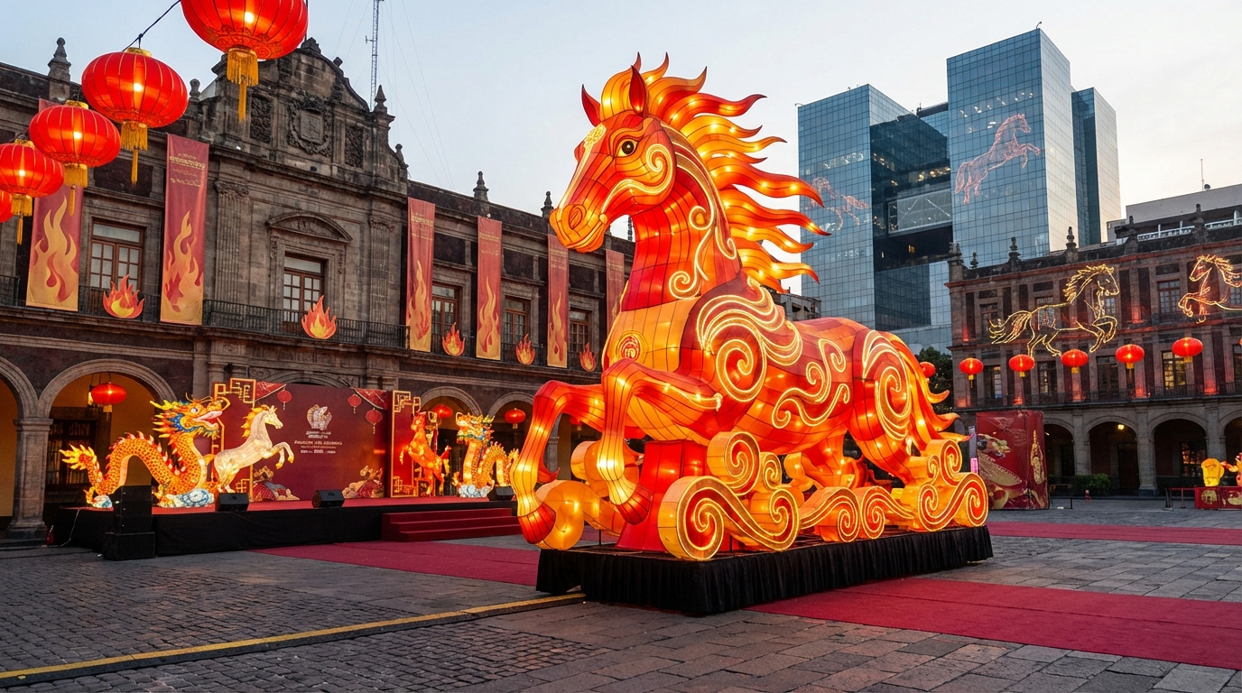 CDMX celebra Año Nuevo Chino 2026 con eventos por la era del Caballo de Fuego