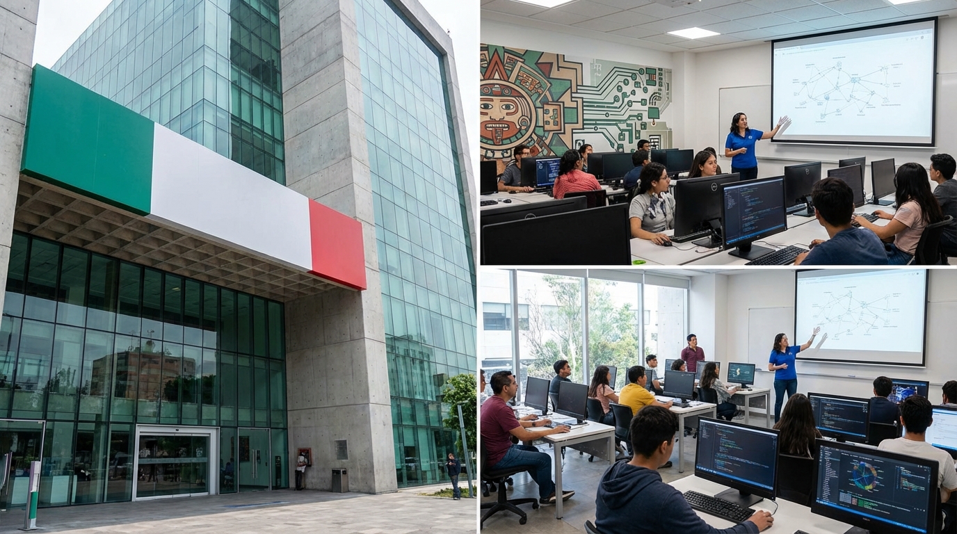 México crea centro público de IA para capacitar en tecnología
