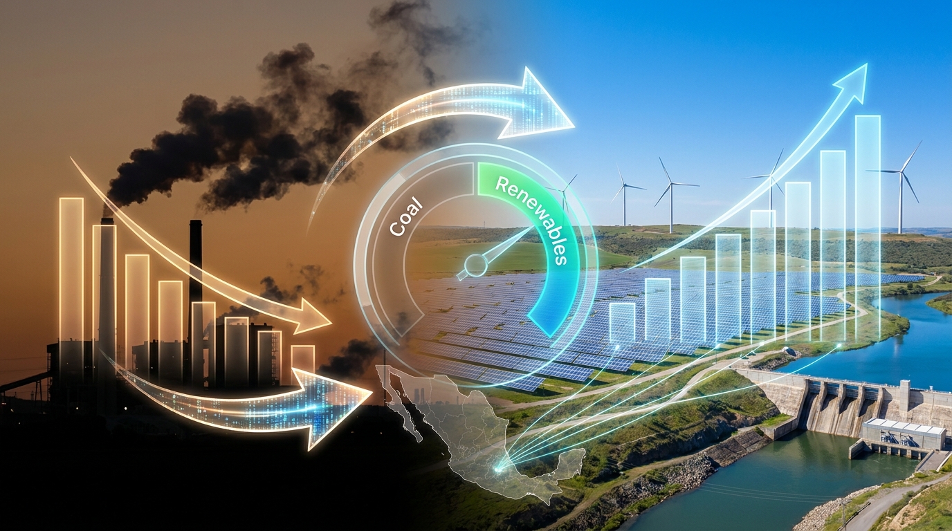 Renovables superan al carbón en generación global de electricidad por primera vez en un siglo