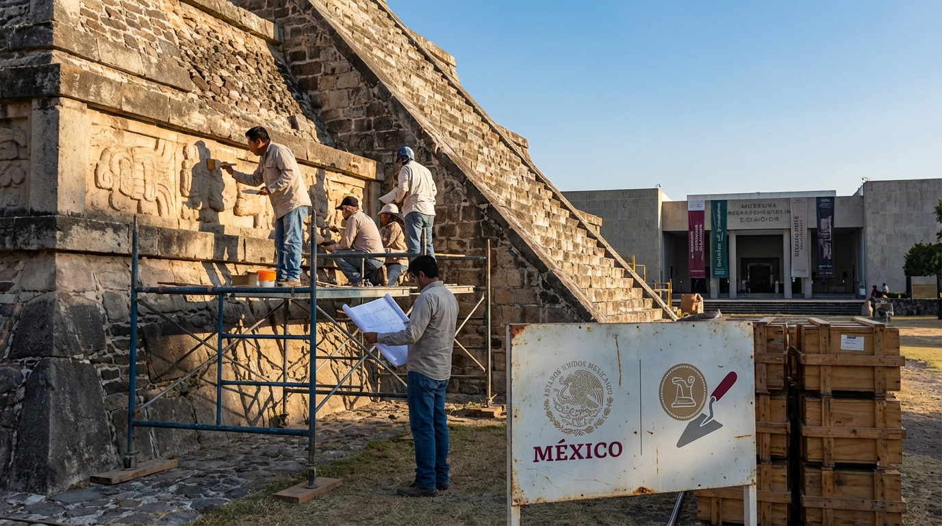 Gobierno de México destina 1,500 mdp a museos y zonas arqueológicas para preservar patrimonio cultural